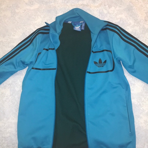 Adidas Original Skyblue Track Jacket - Picture 1 of 3